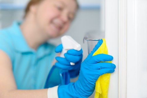 Professional curtain cleaning in a Sidcup home living room