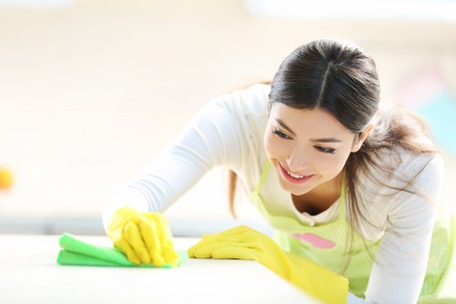 Rug cleaning process in Sidcup with careful drying and treatment