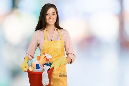 Chemical handling and protective measures in carpet cleaning
